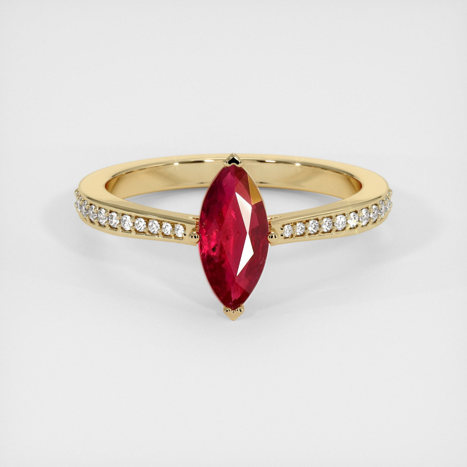 Yellow 2024 ruby ring