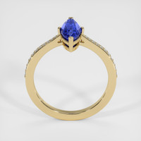 2.12 Ct. Blue Sapphire Ring, 14K Yellow Gold 3