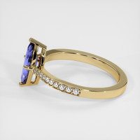 1.34 Ct. Gemstone Ring, 18K Yellow Gold 4
