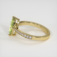 1.09 Ct. Gemstone Ring, 18K Yellow Gold 4