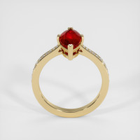 2.04 Ct. Ruby Ring, 18K Yellow Gold 3