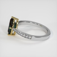 1.16 Ct. Gemstone Ring, 14K Yellow & White 4