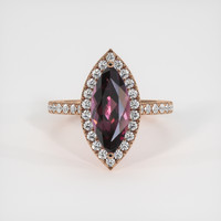 2.45 Ct. Gemstone Ring, 14K Rose Gold 1