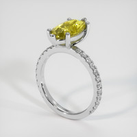 3.24 Ct. Gemstone Ring, Platinum 950 2