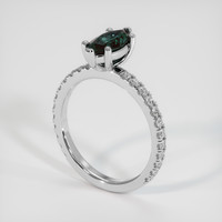 1.16 Ct. Gemstone Ring, Platinum 950 2