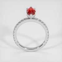 1.50 Ct. Ruby Ring, Platinum 950 3