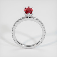 1.31 Ct. Ruby Ring, Platinum 950 3