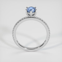1.10 Ct. Blue Sapphire Ring, Platinum 950 3