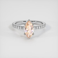 1.63 Ct. Sapphire Ring, Platinum 950 1