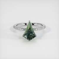 2.18 Ct. Sapphire Ring, Platinum 950 1