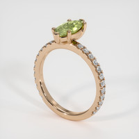 1.09 Ct. Gemstone Ring, 14K Rose Gold 2