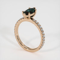 1.16 Ct. Gemstone Ring, 18K Rose Gold 2