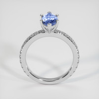 2.01 Ct. Sapphire Ring, 14K White Gold 3