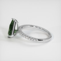 2.18 Ct. Sapphire Ring, 14K White Gold 4