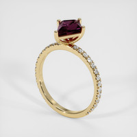 1.33 Ct. Gemstone Ring, 14K Yellow Gold 2