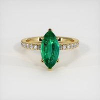 Emerald Ring 1.95 Ct., 18K Yellow Gold Preview