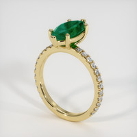 Emerald Ring 1.95 Ct., 18K Yellow Gold Preview