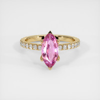 1.95 Ct. Sapphire Ring, 18K Yellow Gold 1