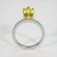 3.24 Ct. Gemstone Ring, 14K Yellow & White 3