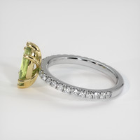 1.09 Ct. Gemstone Ring, 14K Yellow & White 4