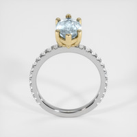 1.74 Ct. Gemstone Ring, 18K Yellow & White 3