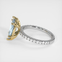 1.74 Ct. Gemstone Ring, 18K Yellow & White 4