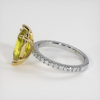 3.24 Ct. Gemstone Ring, 18K Yellow & White 4