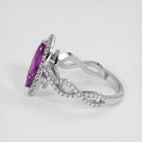 1.81 Ct. Purple Sapphire Ring, Platinum 950 4