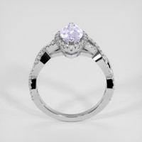 1.76 Ct. Purple Sapphire Ring, Platinum 950 3