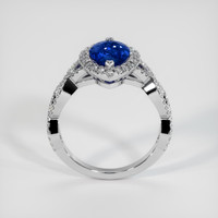 2.13 Ct. Sapphire Ring, 18K White Gold 3
