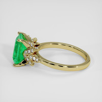 1.76 Ct. Purple Sapphire Ring, 18K White Gold 4