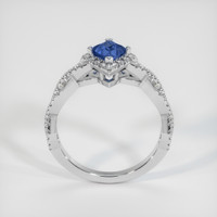 1.33 Ct. Sapphire Ring, 18K White Gold 3