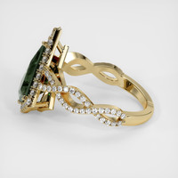 2.18 Ct. Sapphire Ring, 14K Yellow Gold 4