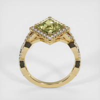 3.20 Ct. Sapphire Ring, 18K Yellow Gold 3