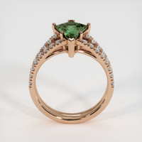 2.18 Ct. Sapphire Ring, 14K Rose Gold 3