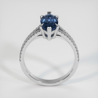 1.76 Ct. Bluish Purple Sapphire Ring, 14K White Gold 3
