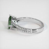 1.80 Ct. Sapphire Ring, 18K White Gold 4