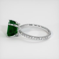 2.76 Ct. Emerald Ring, Platinum 950 4