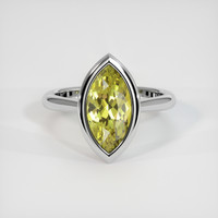 3.24 Ct. Gemstone Ring, Platinum 950 1