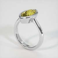 3.24 Ct. Gemstone Ring, Platinum 950 2