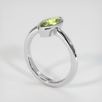 1.09 Ct. Gemstone Ring, Platinum 950 2