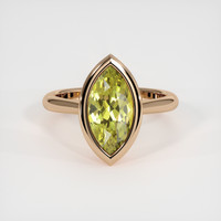 3.24 Ct. Gemstone Ring, 14K Rose Gold 1