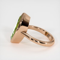 6.18 Ct. Gemstone Ring, 14K Rose Gold 4