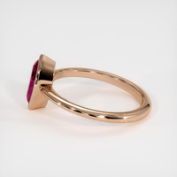 1.24 Ct. Ruby Ring, 14K Rose Gold 4