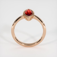 1.50 Ct. Ruby Ring, 14K Rose Gold 3