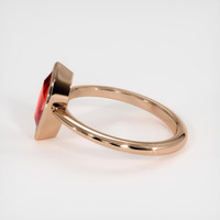 1.50 Ct. Ruby Ring, 14K Rose Gold 4