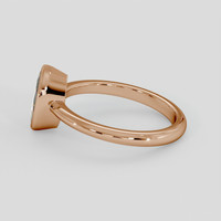 1.12 Ct. Bi Color Sapphire Ring, 18K Rose Gold 4