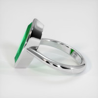 3.07 Ct. Emerald  Ring - 18K White Gold
