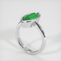 Emerald Ring 2.12 Ct., 18K White Gold Preview