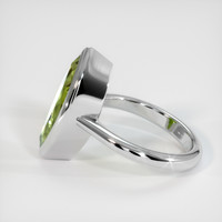 6.18 Ct. Gemstone Ring, 18K White Gold 4